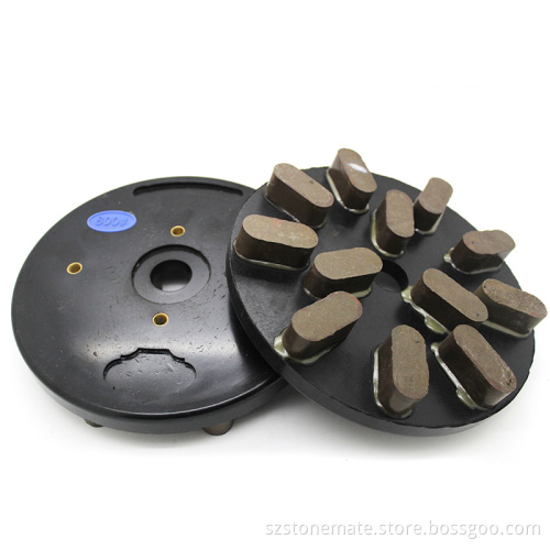 CE Certified Diamond Resin Bond Wet/Dry Polishing Pads & Wheels for Concrete Floors